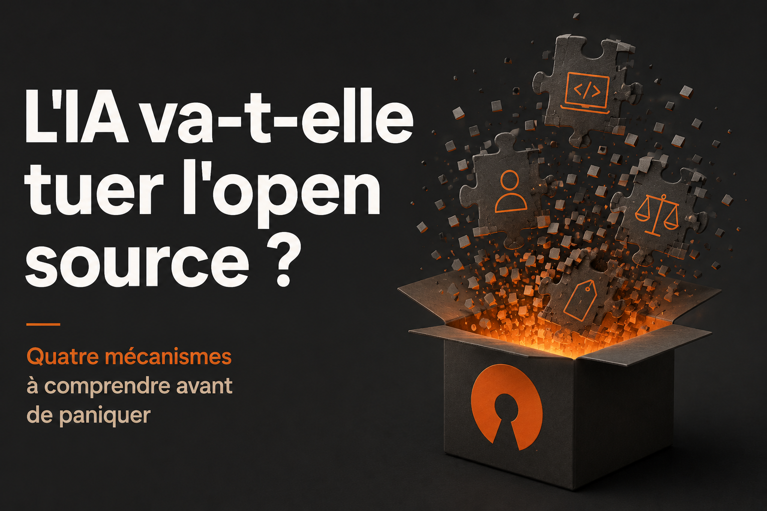 L'IA et l'open source en 2026 — analyse de quatre mécanismes