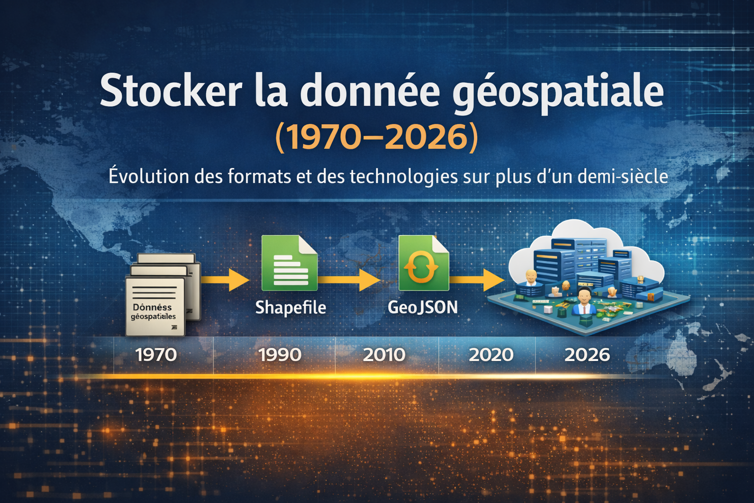 Du Shapefile au GeoParquet cloud-native : guide du stockage géospatial 2026 — MPI
